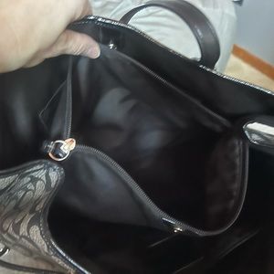 Large signature Coach Bag
